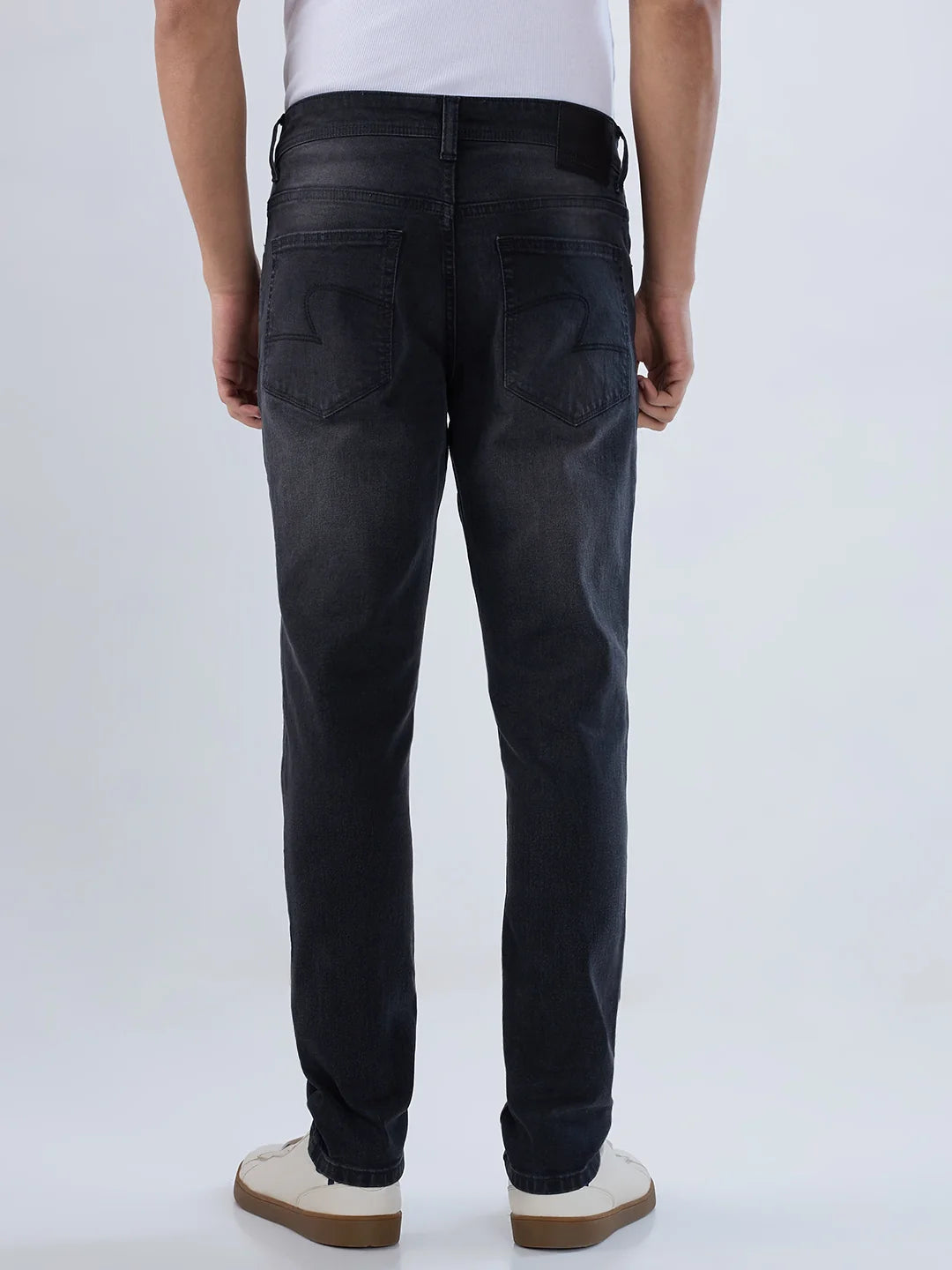 Men Diego Jeans Super Slim Fit Black Low Rise