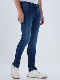 Men Diego Jeans Super Slim Fit Dark Blue Low Rise