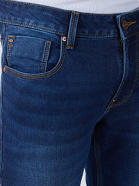 Men Diego Jeans Super Slim Fit Dark Blue Low Rise