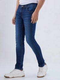 Men Diego Jeans Super Slim Fit Dark Blue Low Rise