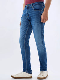 Men Diego Jeans Super Slim Fit Mid Blue Low Rise