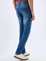 Men Diego Jeans Super Slim Fit Mid Blue Low Rise