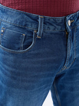 Men Diego Jeans Super Slim Fit Mid Blue Low Rise