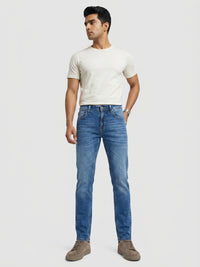 Men Diego Jeans Super Slim Fit Mid Blue Low Rise