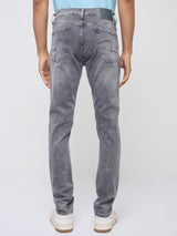 Men Diego Jeans Super Slim Fit Mid Grey Low Rise