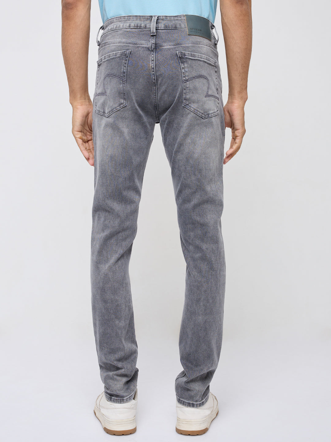 Men Diego Jeans Super Slim Fit Mid Grey Low Rise