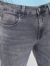Men Diego Jeans Super Slim Fit Mid Grey Low Rise