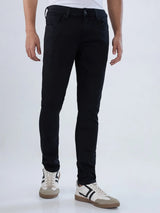 Men Diego Jeans Super Slim Fit Black Low Rise