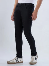 Men Diego Jeans Super Slim Fit Black Low Rise