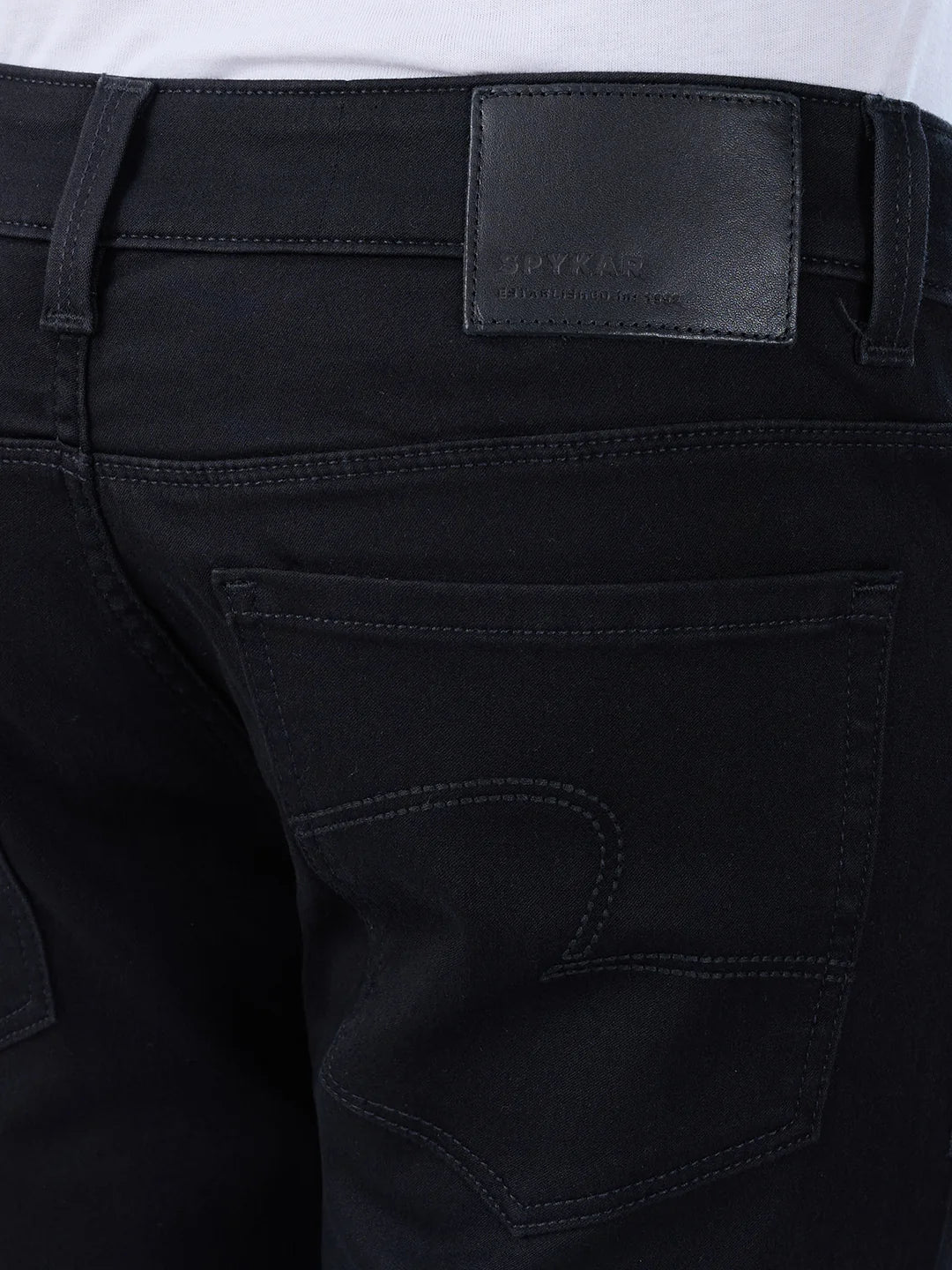 Men Diego Jeans Super Slim Fit Black Low Rise