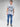 Men Kano Jeans Slim Fit Light Blue Low Rise