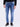 Men Jeans Slim Fit Light Blue Low Rise