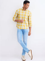 Men Jeans Slim Fit Blue Low Rise