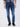 Men Jeans Slim Fit Blue Low Rise