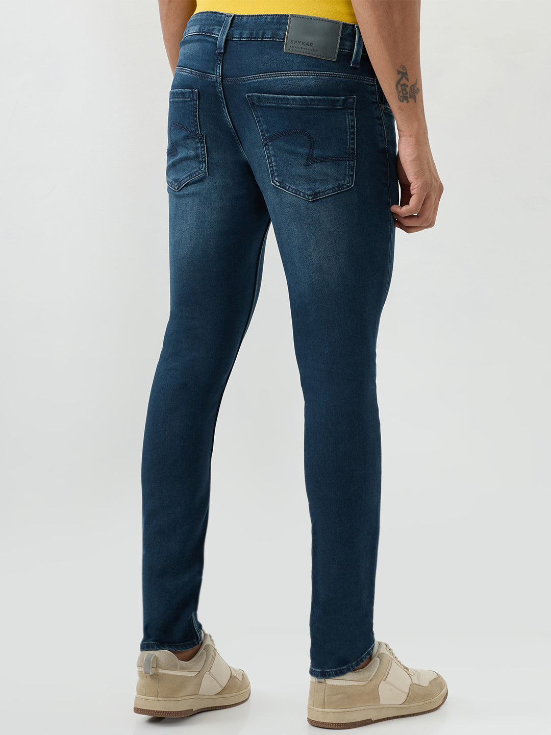 Men Diego Jeans Super Slim Fit Grey Low Rise