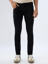 Men Diego Jeans Super Slim Fit Black Low Rise