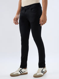 Men Diego Jeans Super Slim Fit Black Low Rise