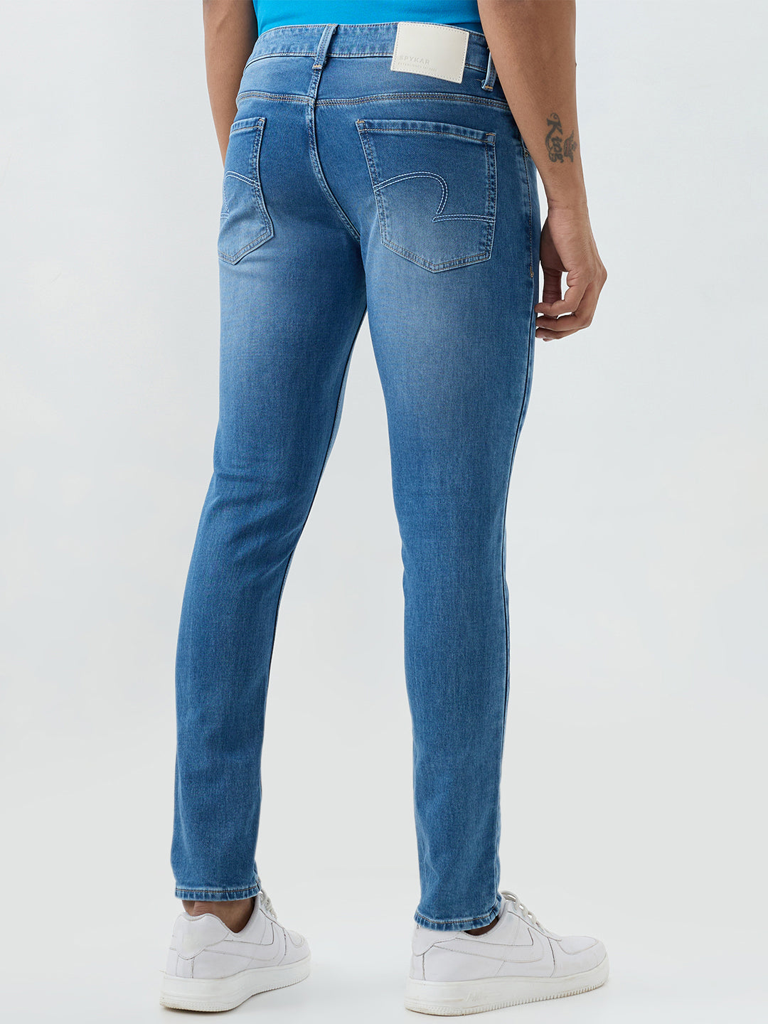 Men Diego Jeans Super Slim Fit Blue Low Rise