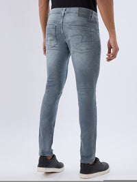 Men Diego Jeans Super Slim Fit Grey Low Rise