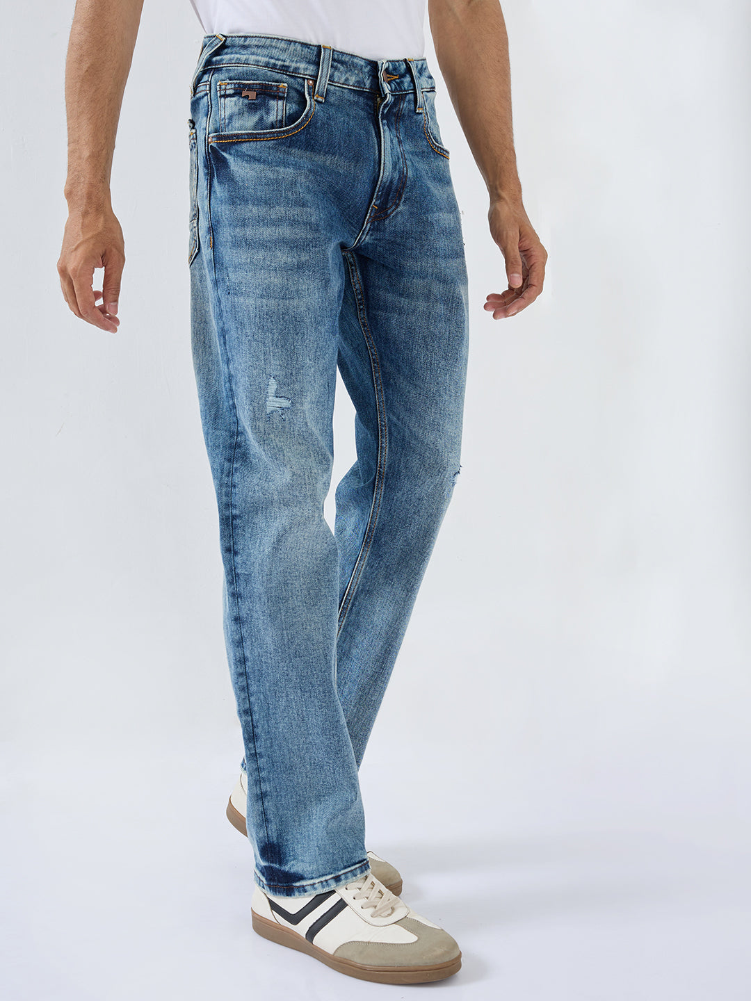 Men Chico Jeans Comfort Fit Vintage Blue Mid Rise