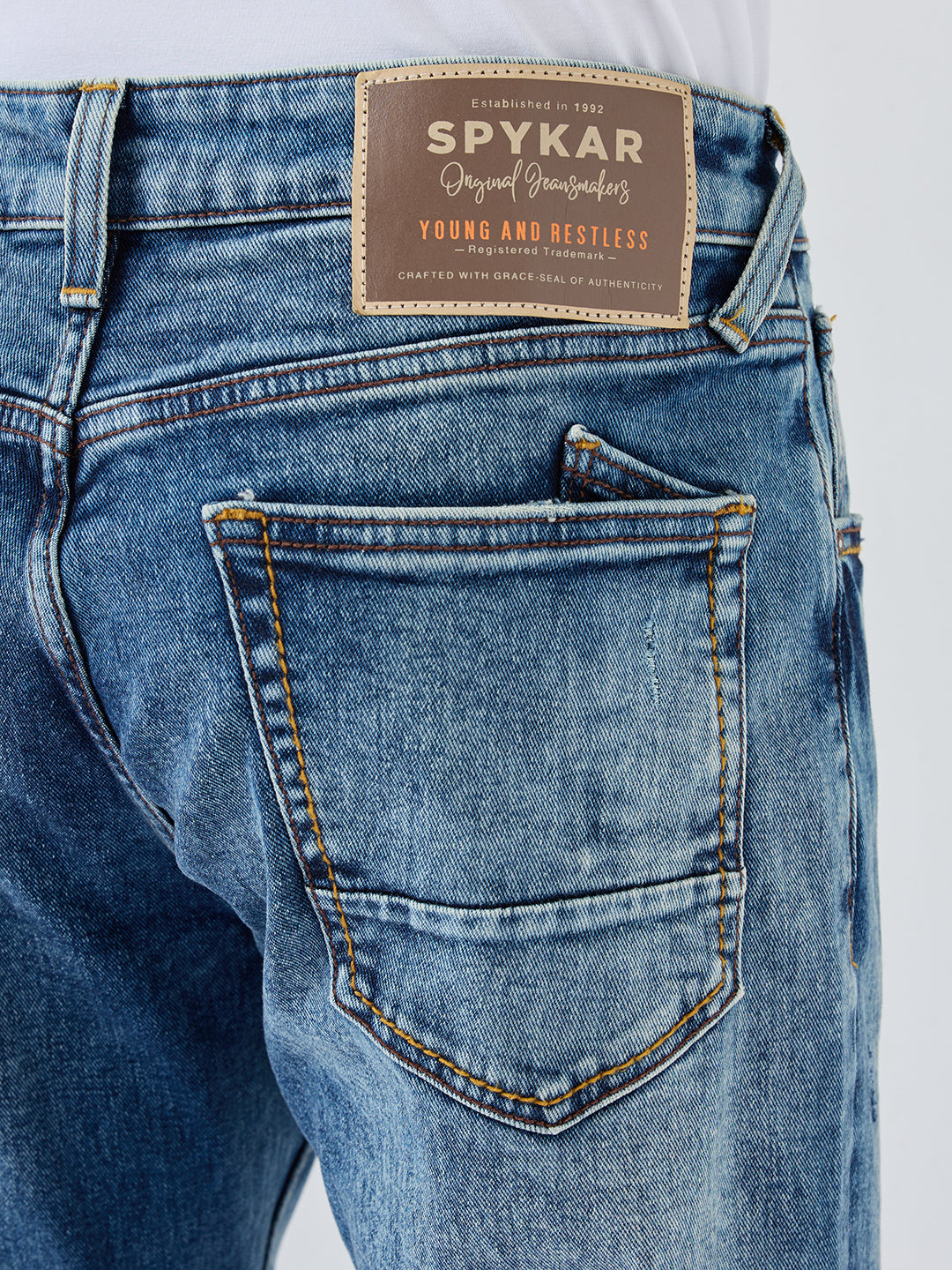 Men Chico Jeans Comfort Fit Vintage Blue Mid Rise