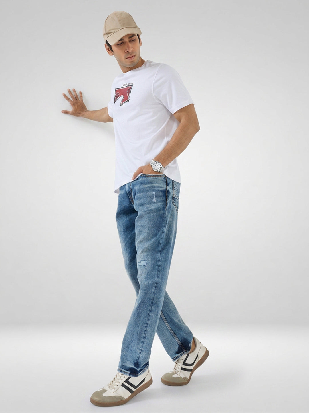 Men Chico Jeans Comfort Fit Vintage Blue Mid Rise
