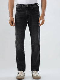 Men Chico Jeans Relaxed Fit Black Mid Rise