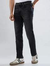 Men Chico Jeans Relaxed Fit Black Mid Rise