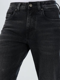 Men Chico Jeans Relaxed Fit Black Mid Rise