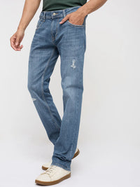 Men Rover Jeans Regular Fit Grey Mid Rise
