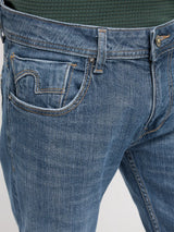 Men Rover Jeans Regular Fit Grey Mid Rise