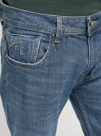 Men Rover Jeans Regular Fit Grey Mid Rise