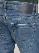 Men Rover Jeans Regular Fit Grey Mid Rise