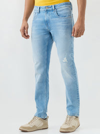 Men Ricardo Jeans Comfort Fit Blue Mid Rise