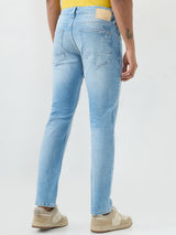 Men Ricardo Jeans Comfort Fit Blue Mid Rise