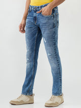 Men Rover Jeans Regular Fit Blue Mid Rise