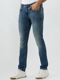 Men Rover Jeans Regular Fit Blue Mid Rise