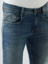 Men Rover Jeans Regular Fit Blue Mid Rise