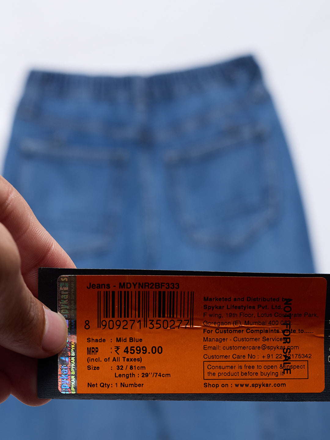 Men Chico Jeans Relaxed Fit Mid Blue Mid Rise