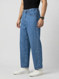 Men Chico Jeans Relaxed Fit Mid Blue Mid Rise