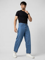 Men Chico Jeans Relaxed Fit Mid Blue Mid Rise