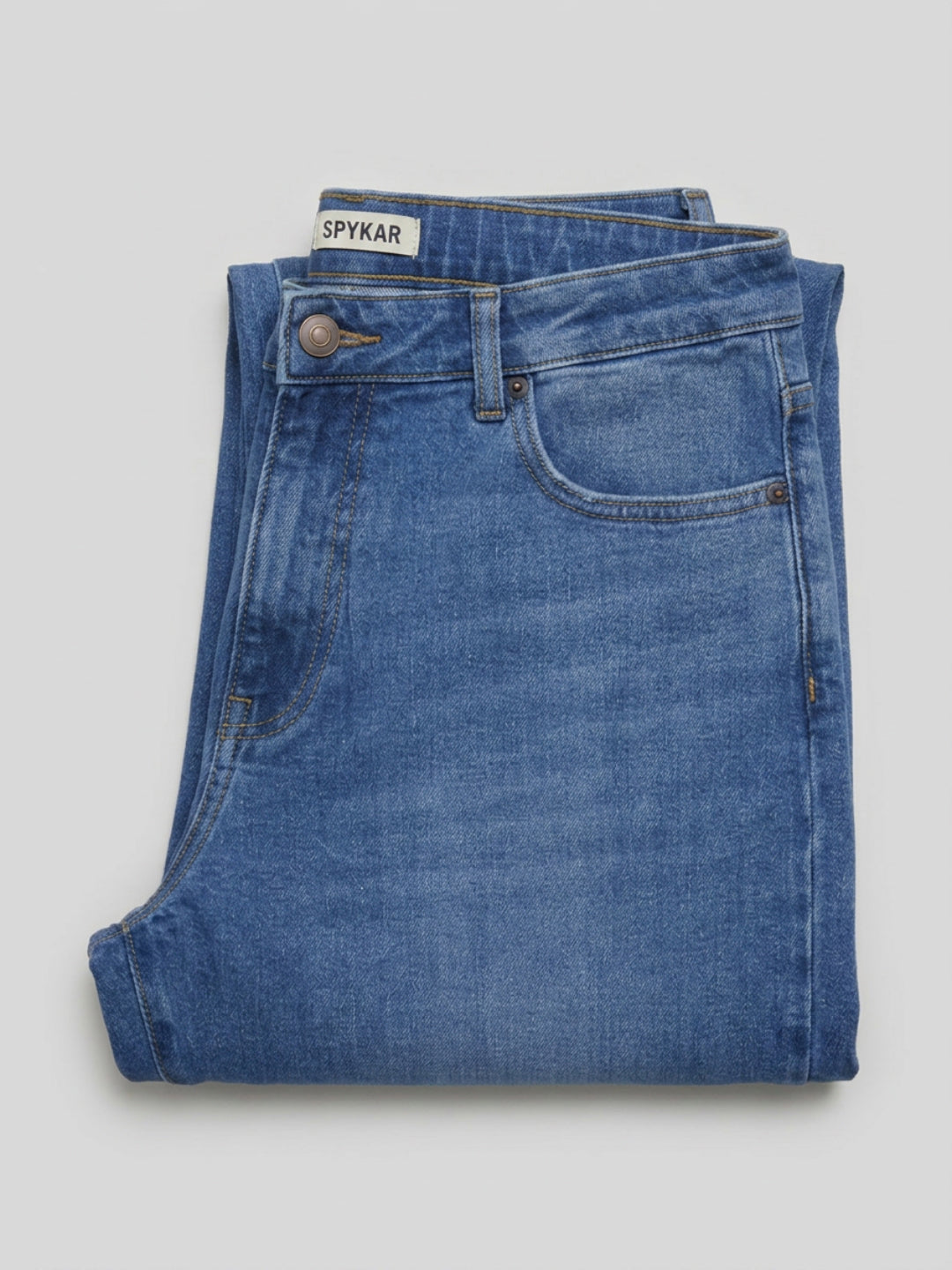 Men Chico Jeans Relaxed Fit Mid Blue Mid Rise