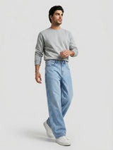 Men Chico Jeans Relaxed Fit Light Blue Mid Rise