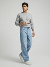 Men Chico Jeans Relaxed Fit Light Blue Mid Rise