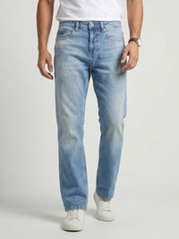 Men Chico Jeans Relaxed Fit Mid Blue Mid Rise