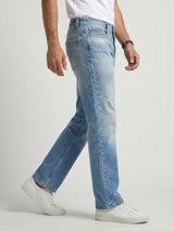 Men Chico Jeans Relaxed Fit Mid Blue Mid Rise