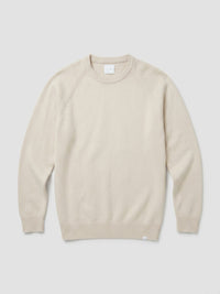 Men Sweater Beige Regular Fit
