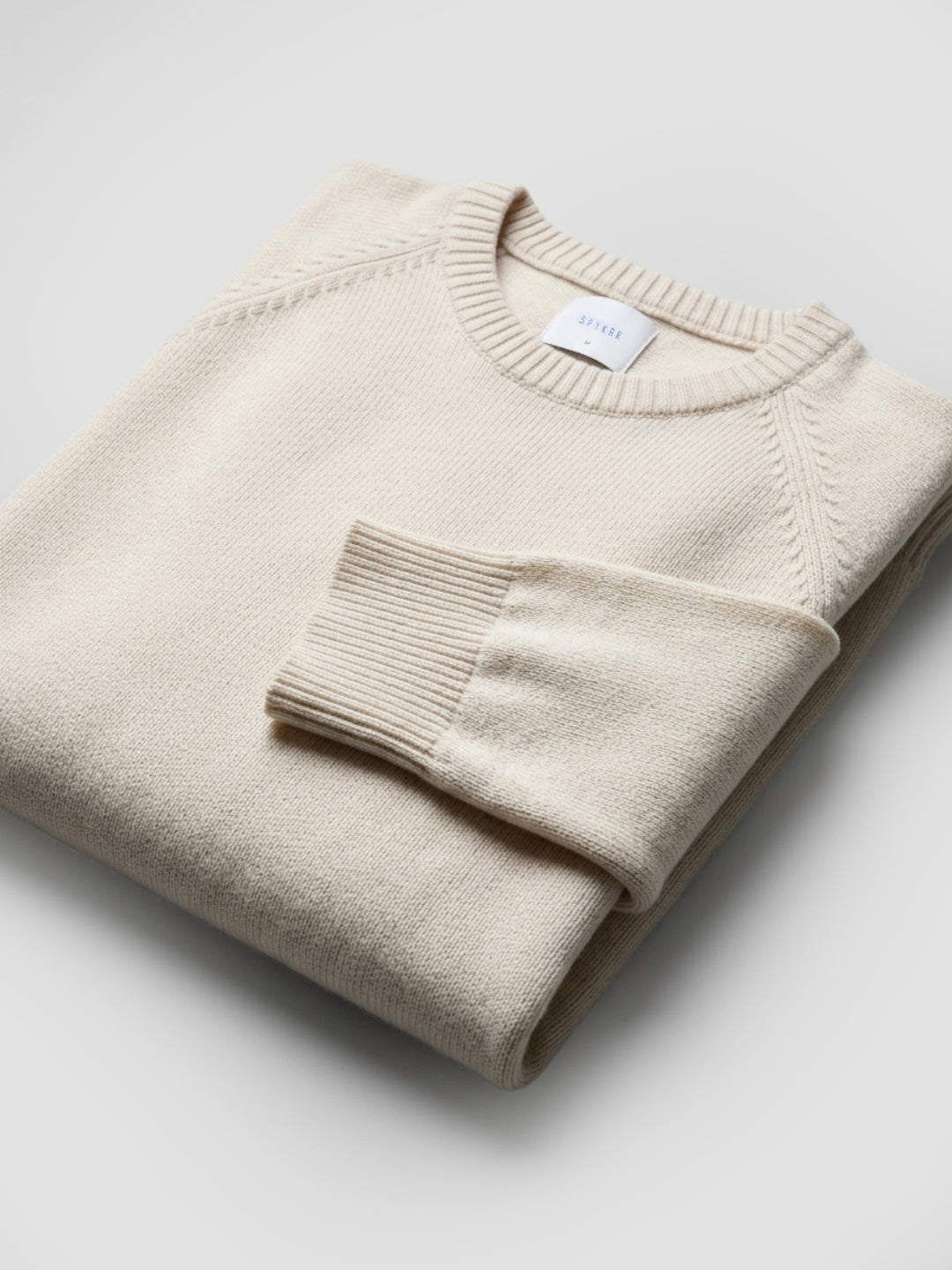 Men Sweater Beige Regular Fit