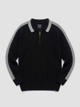 Men Sweater Black Regular Fit