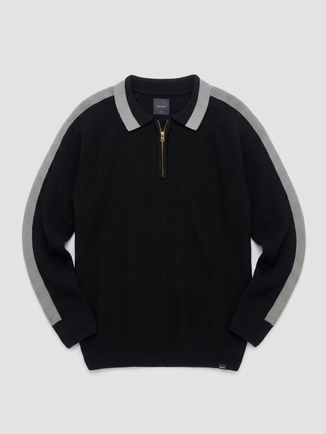 Men Sweater Black Regular Fit